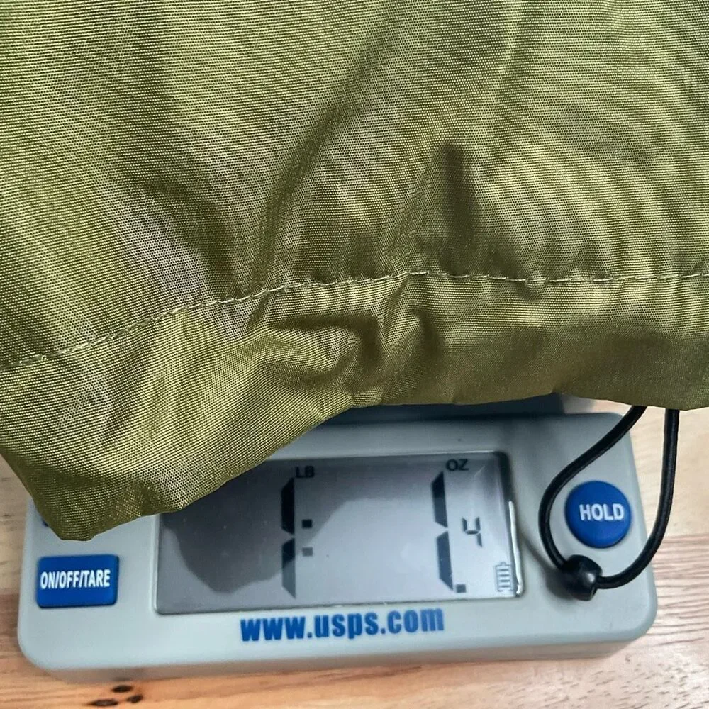 Iceburg Raincoat Mens Large Khaki‎ Olive Green lightweight Hooded Jacket Outdoor